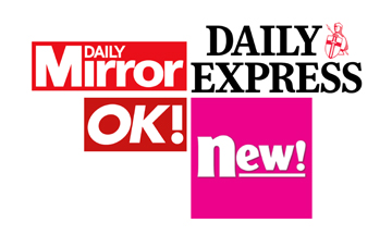 Fashion team update for The Mirror titles, The Express titles, OK! & New! 